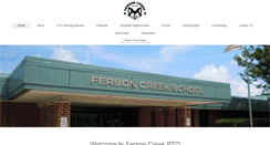 Desktop Screenshot of fersoncreekpto.com