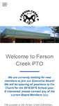 Mobile Screenshot of fersoncreekpto.com